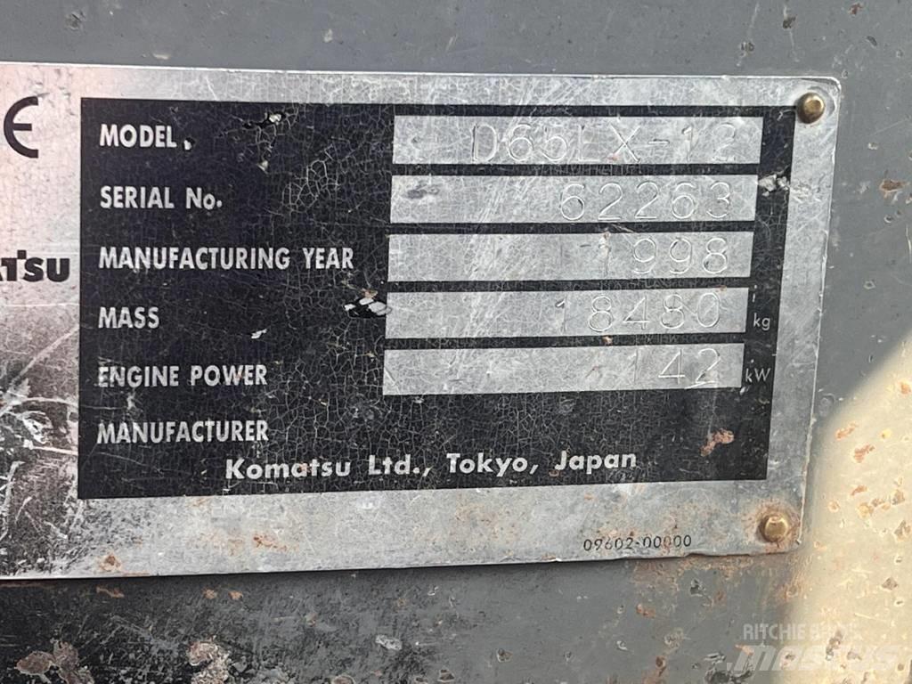 Komatsu D 65 EX-12 Гусеничні бульдозери
