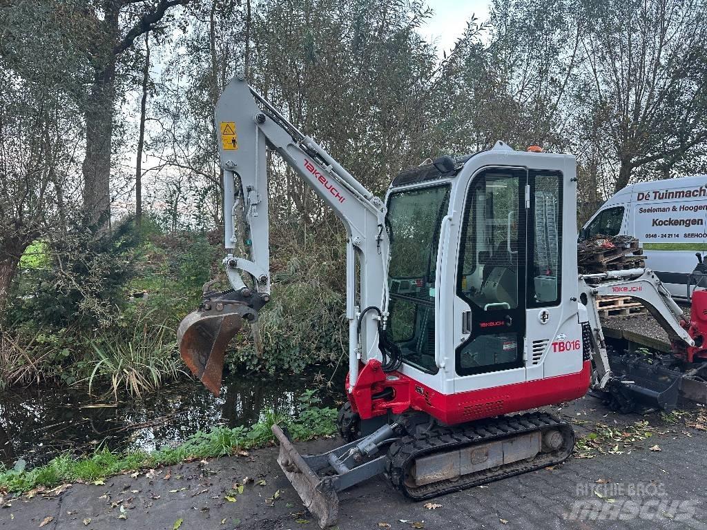 Takeuchi TB 016 Міні-екскаватори < 7т