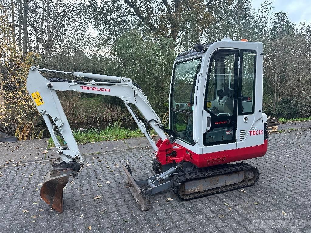 Takeuchi TB 016 Міні-екскаватори < 7т