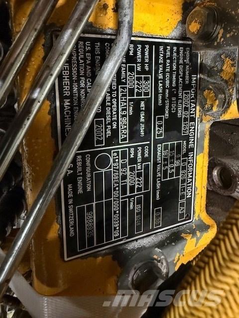 Liebherr D 926 TI-E Двигуни