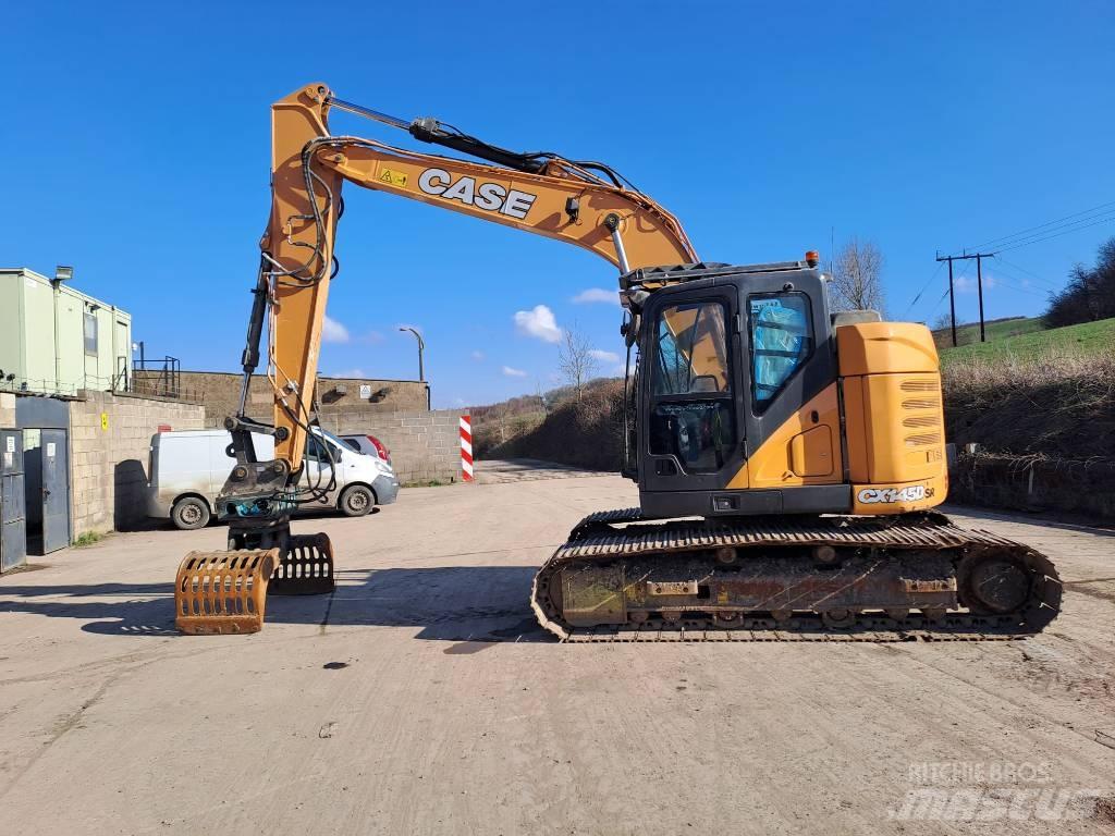 CASE CX145D SR Гусеничні екскаватори
