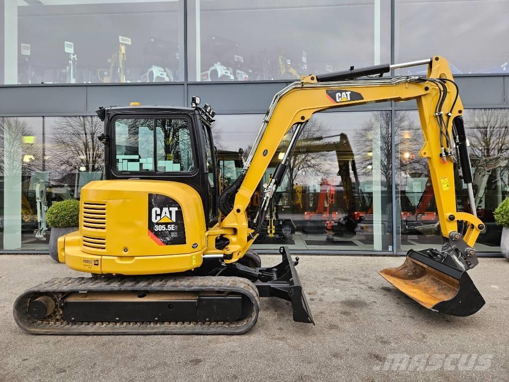 CAT 305.5 E2 cr Міні-екскаватори < 7т