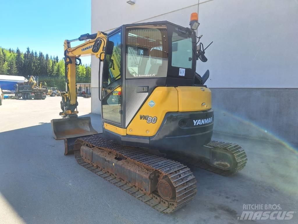 Yanmar Vio 80-1A Середні екскаватори 7т. - 12т.