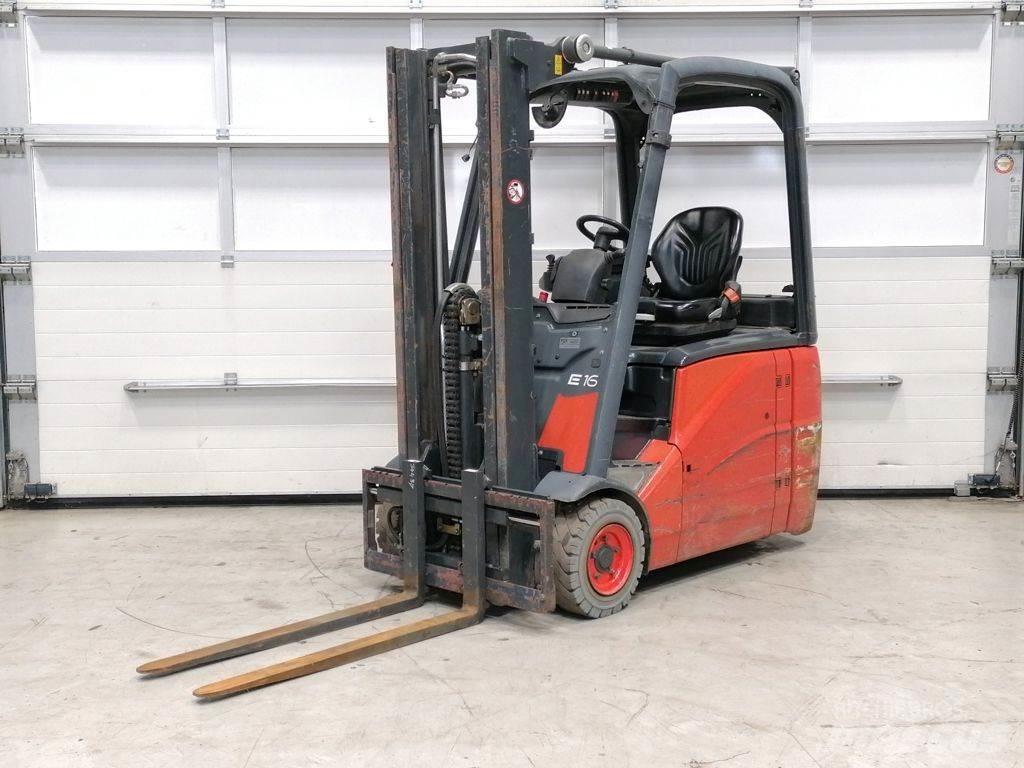 Linde E16H-01 Електронавантажувачі