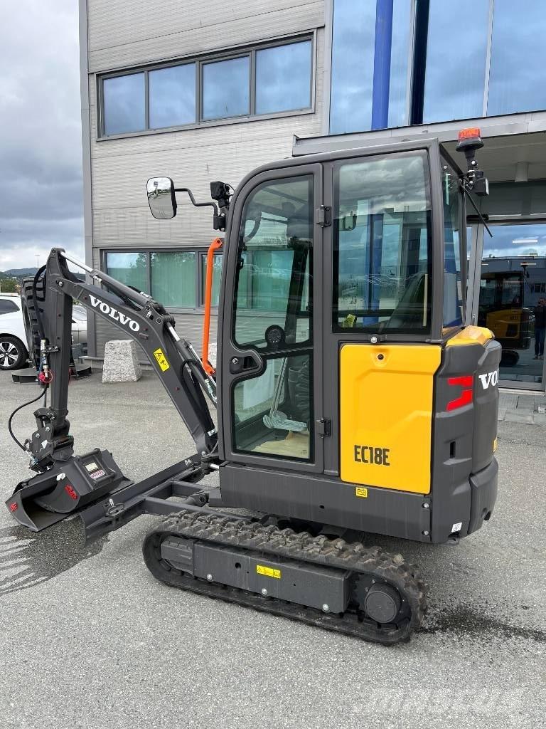Volvo EC 18 E Міні-екскаватори < 7т