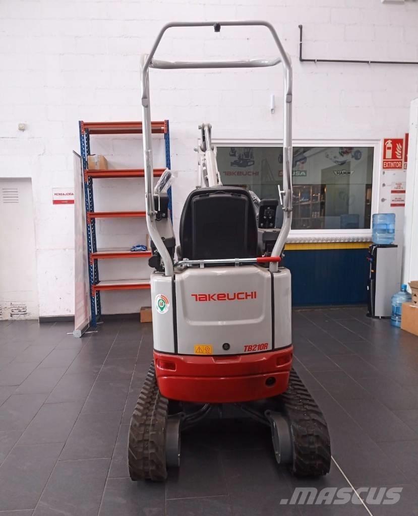 Takeuchi TB 210 R Міні-екскаватори < 7т
