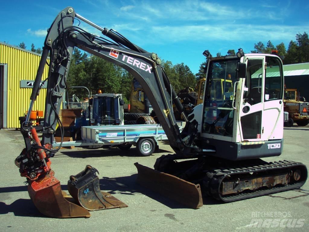 Terex TC 50 Міні-екскаватори < 7т
