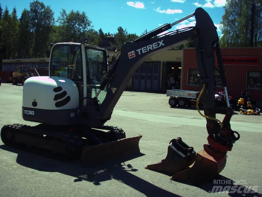 Terex TC 50 Міні-екскаватори < 7т