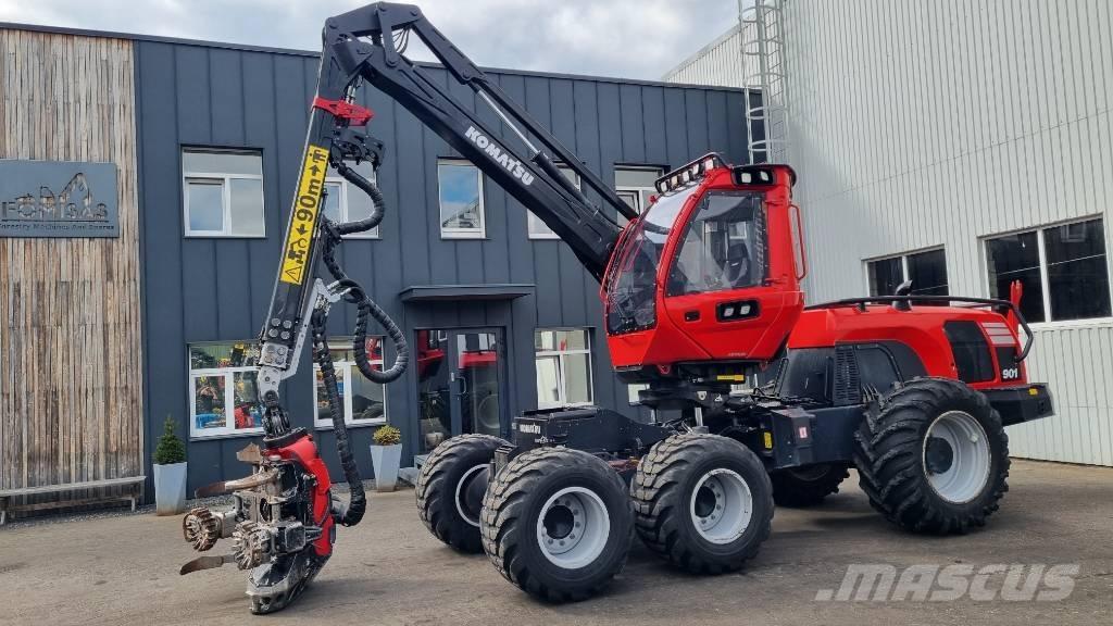 Komatsu 901 Харвестери