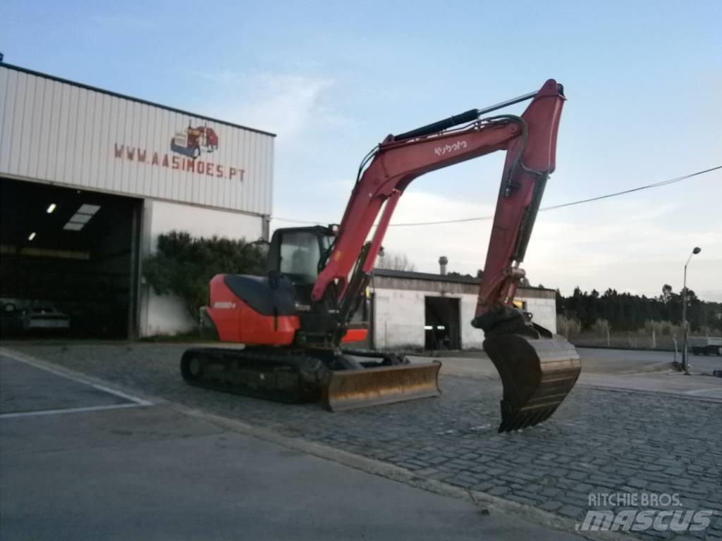 Kubota KX 080-4 Середні екскаватори 7т. - 12т.