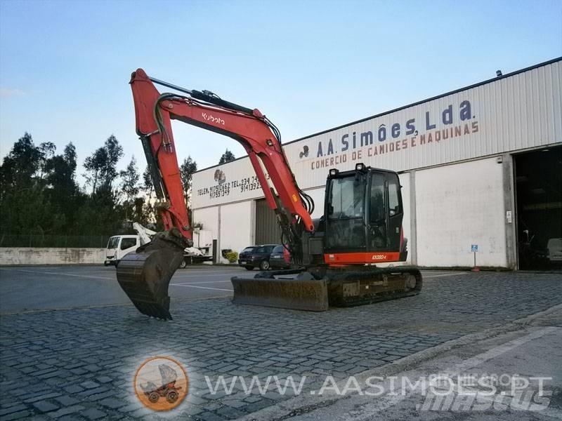 Kubota KX 080-4 Середні екскаватори 7т. - 12т.