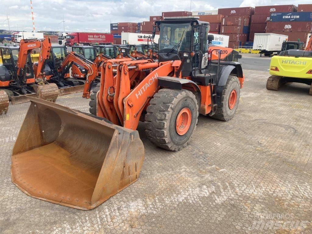 Hitachi ZW370-5B Фронтальні навантажувачі