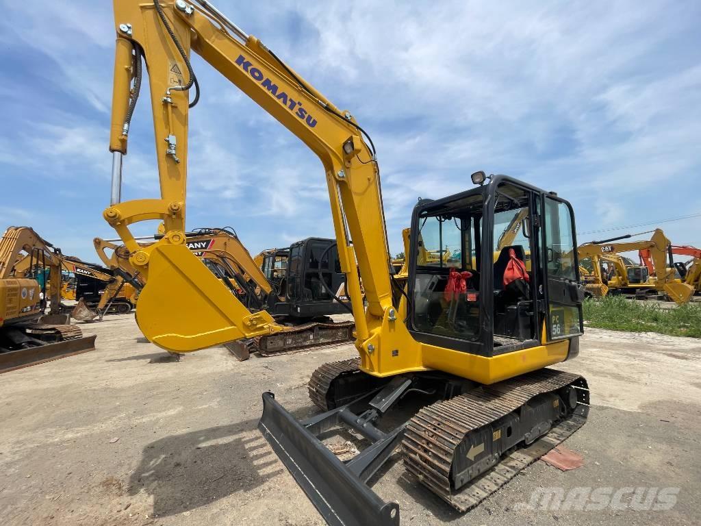 Komatsu PC 56 Міні-екскаватори < 7т