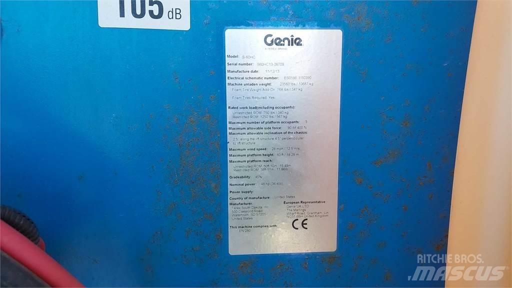 Genie S60HCE Телескопічні підйомники