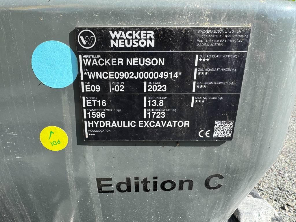 Wacker Neuson ET16 Гусеничні екскаватори