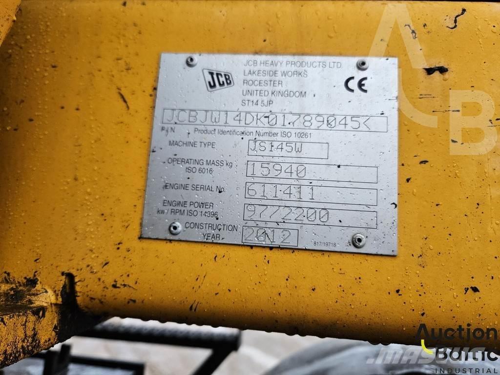 JCB JS 145 W Колісні екскаватори
