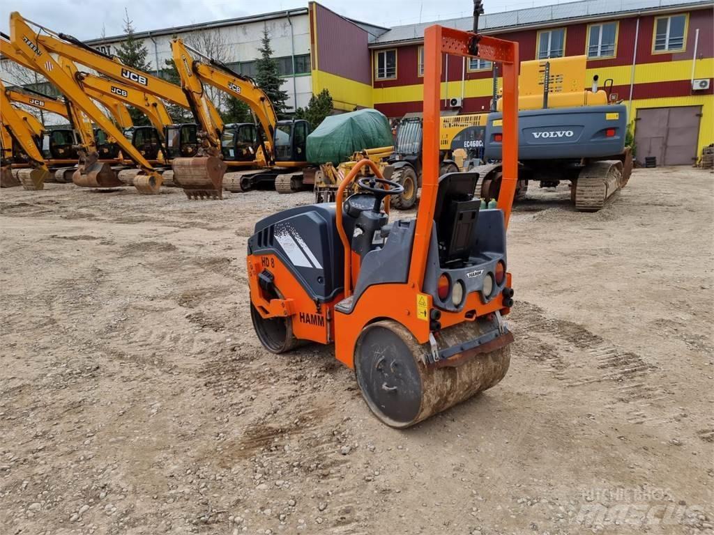 Hamm HD 8 VV Котки тротуарні