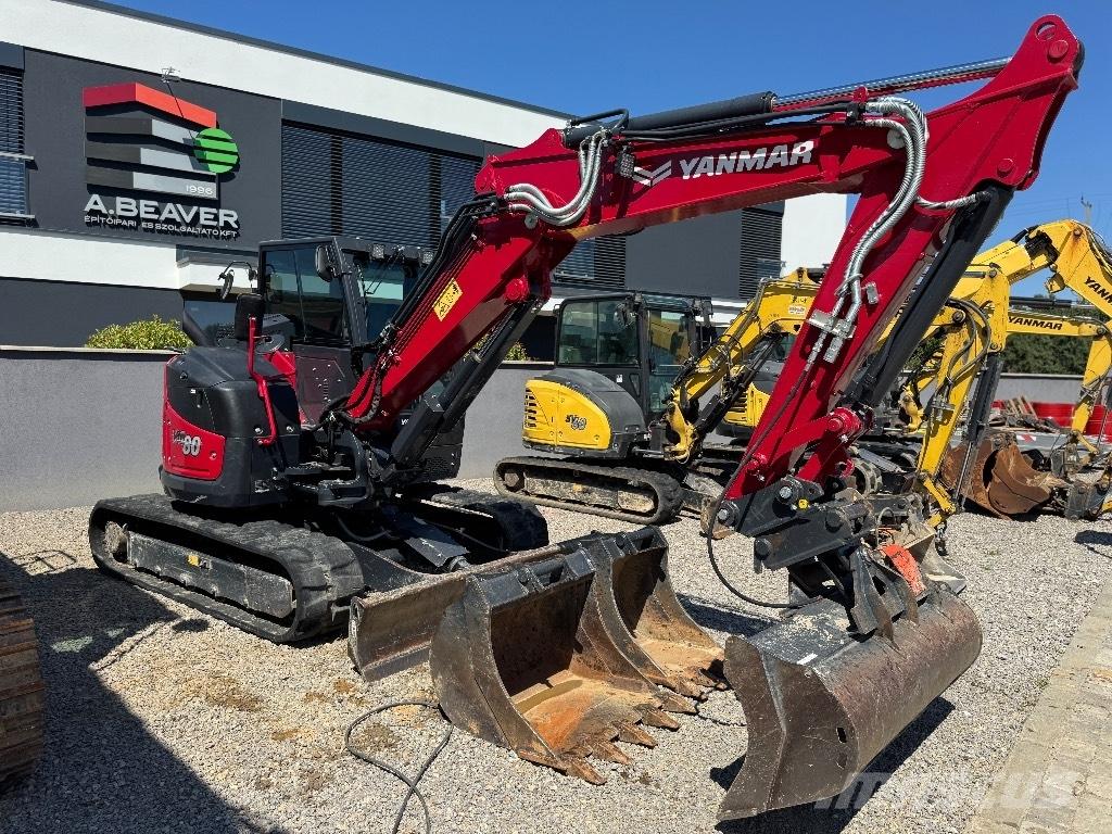 Yanmar VIO80-2PB Середні екскаватори 7т. - 12т.