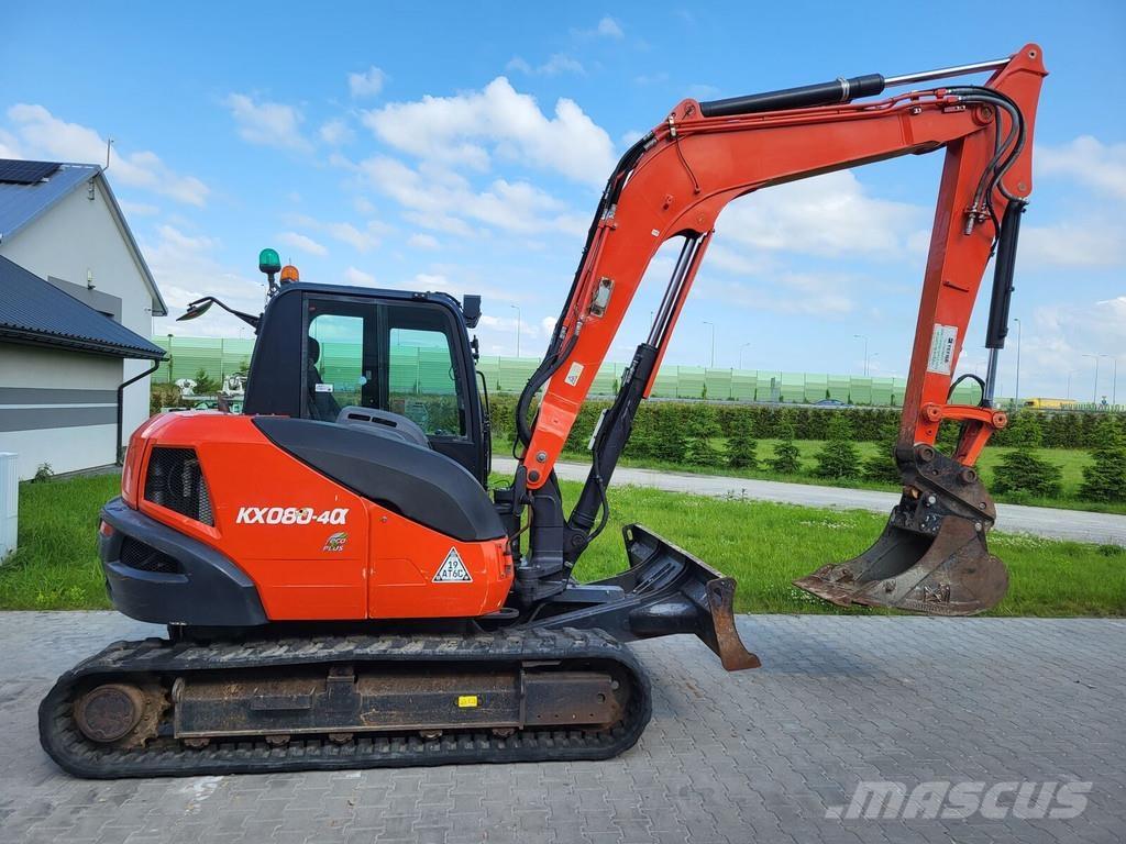 Kubota KX080-40 Міні-екскаватори < 7т