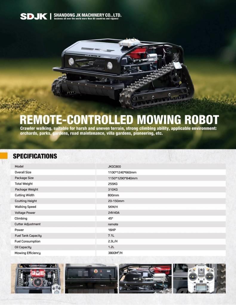  SDJK JKGC 800 Самохідні газонокосарки