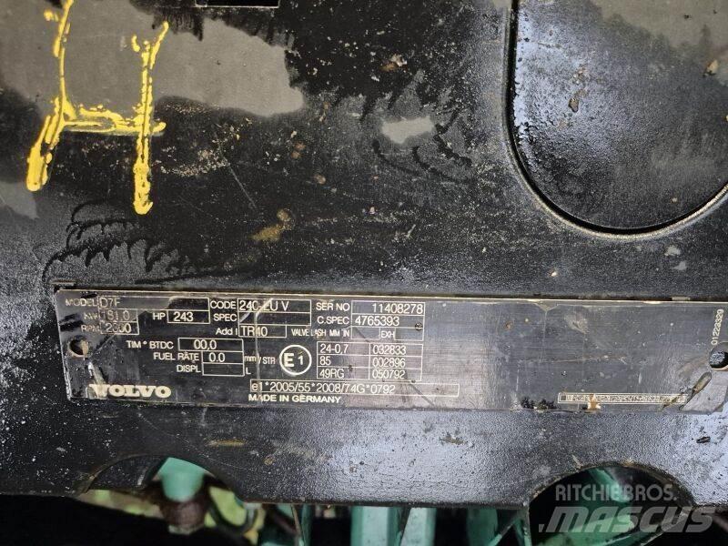 Volvo D7F 240-EUV Двигуни