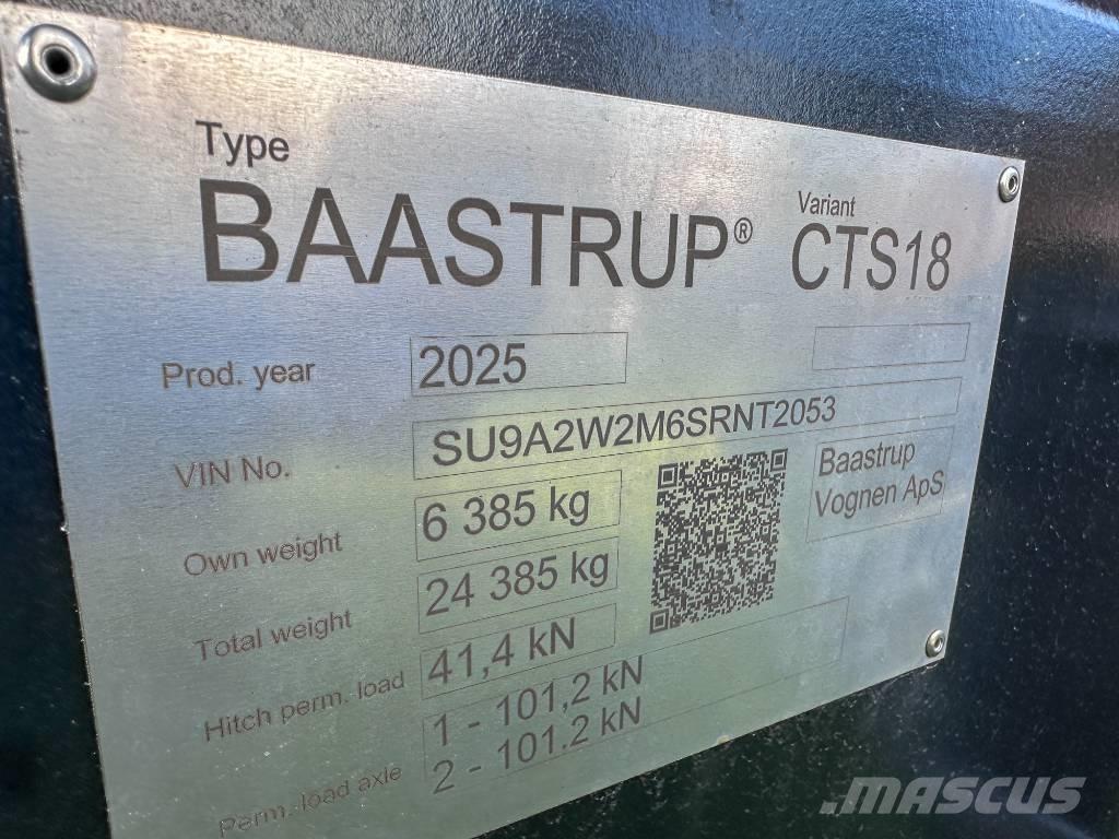 Baastrup CTS 18 Tons Самосвальні причепи