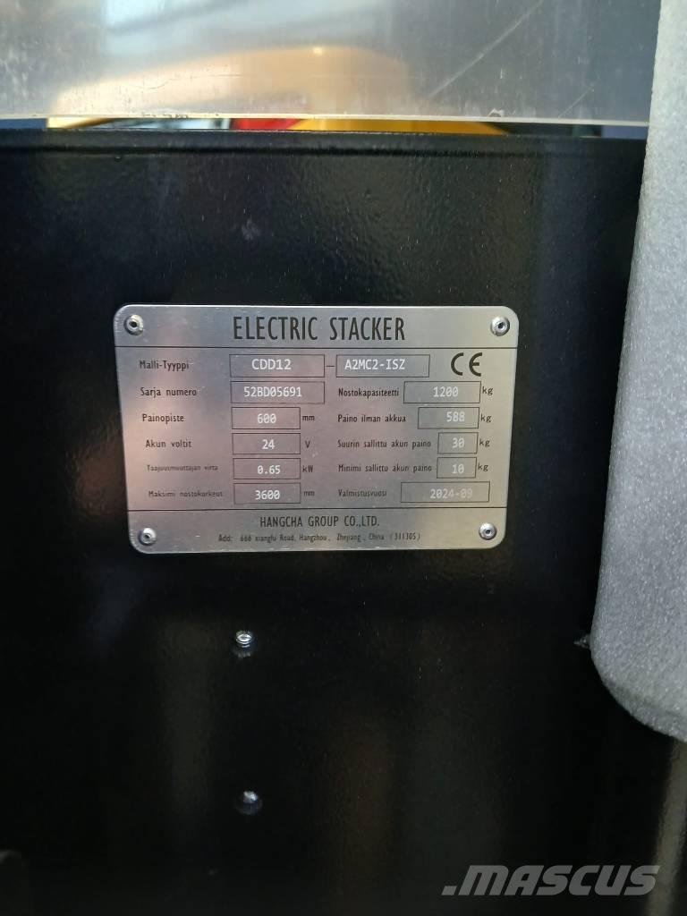 Hangcha CDD12 - LI-ION Ручний візок