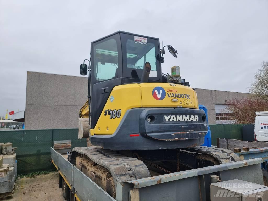 Yanmar SV 100 Середні екскаватори 7т. - 12т.