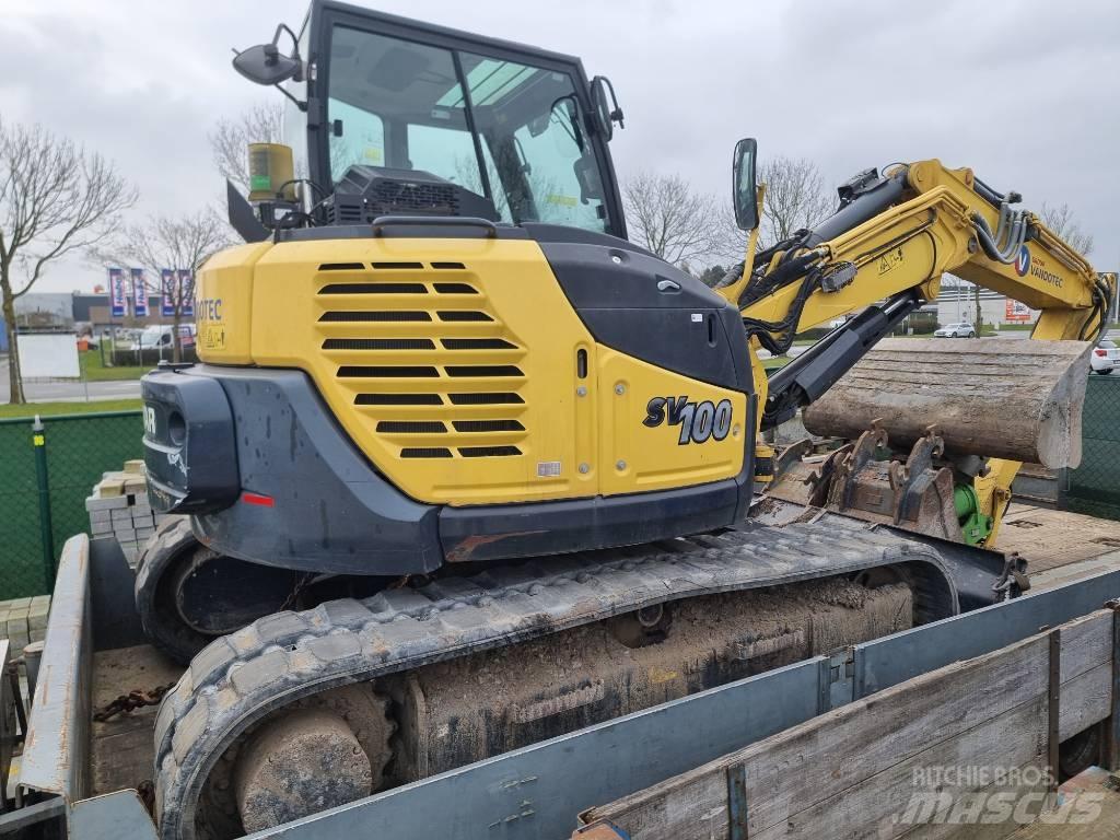 Yanmar SV 100 Середні екскаватори 7т. - 12т.
