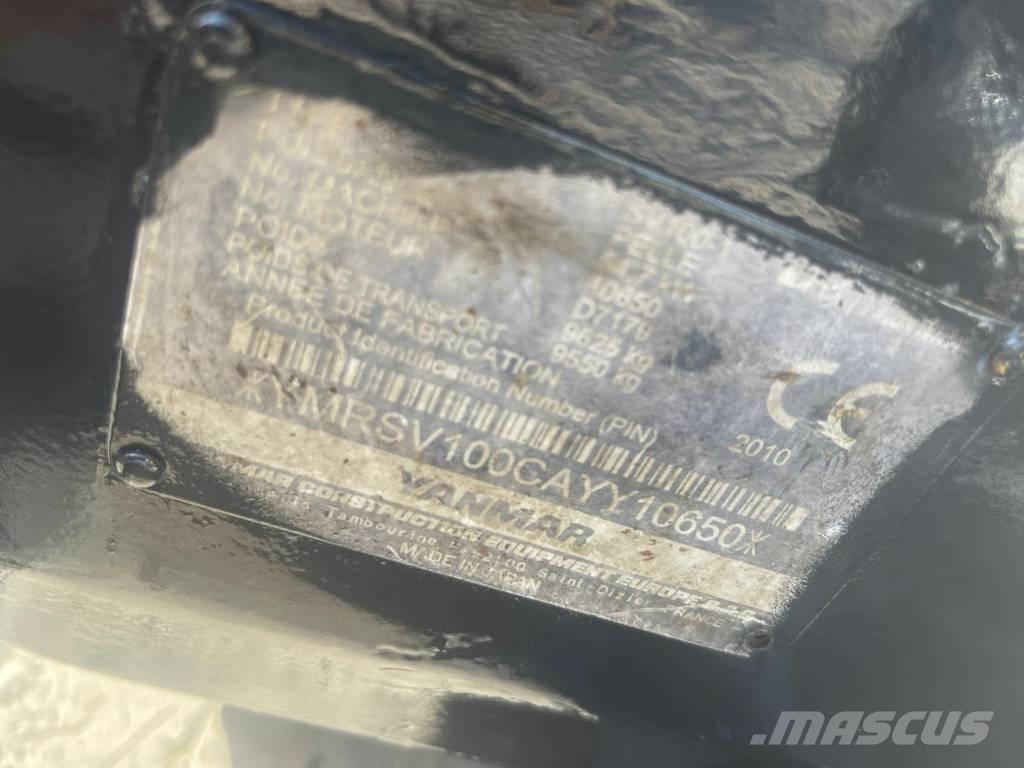 Yanmar SV 100-1 Середні екскаватори 7т. - 12т.