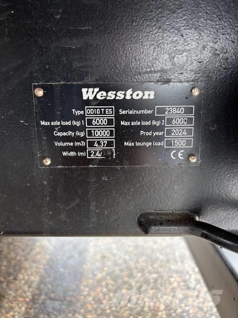  wesston Tippvagn Самоскиди