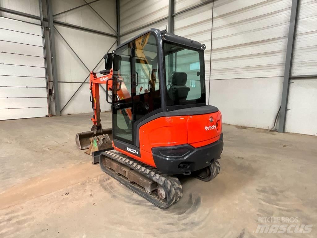 Kubota KX 027-4 Міні-екскаватори < 7т