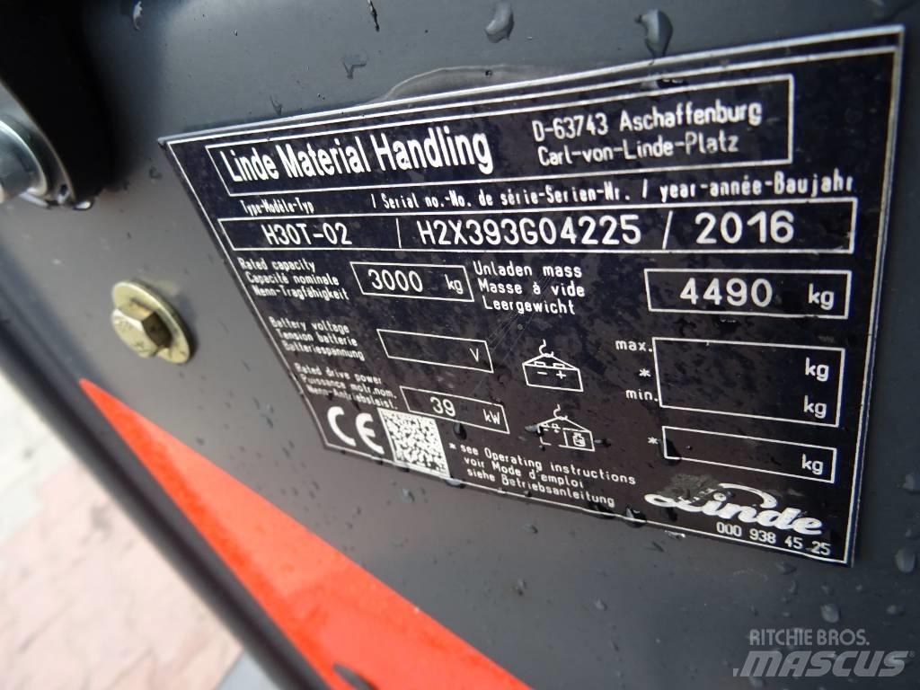 Linde H30T-02 Газові навантажувачі
