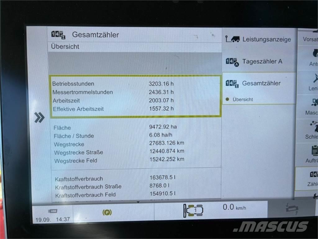 CLAAS Jaguar 950 Фуражні комбайни
