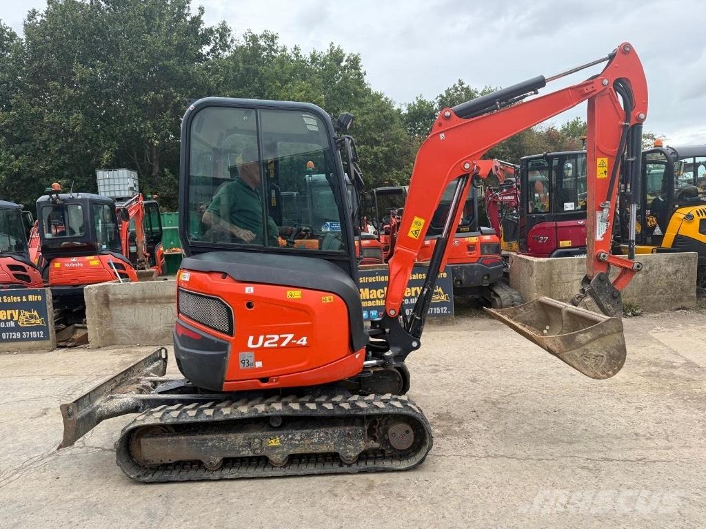 Kubota U 27-4 Міні-екскаватори < 7т