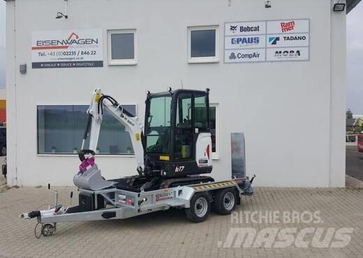 Bobcat E17 Міні-екскаватори < 7т