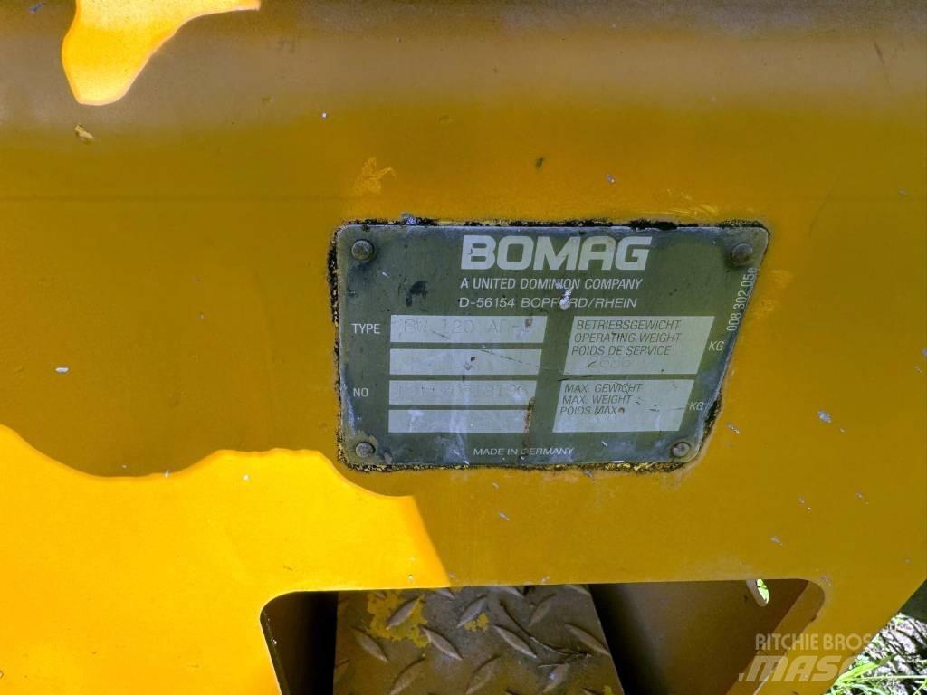 Bomag BW 120 AD-3 Котки тротуарні