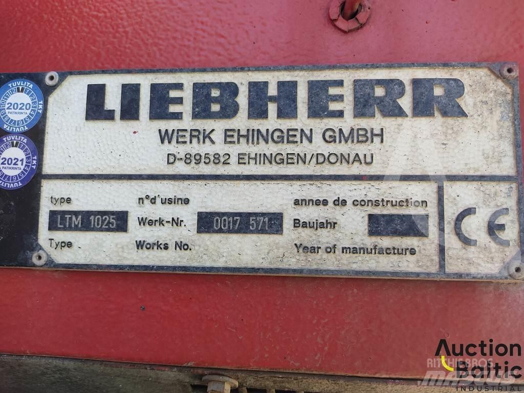 Liebherr LTM 1025 автокрани