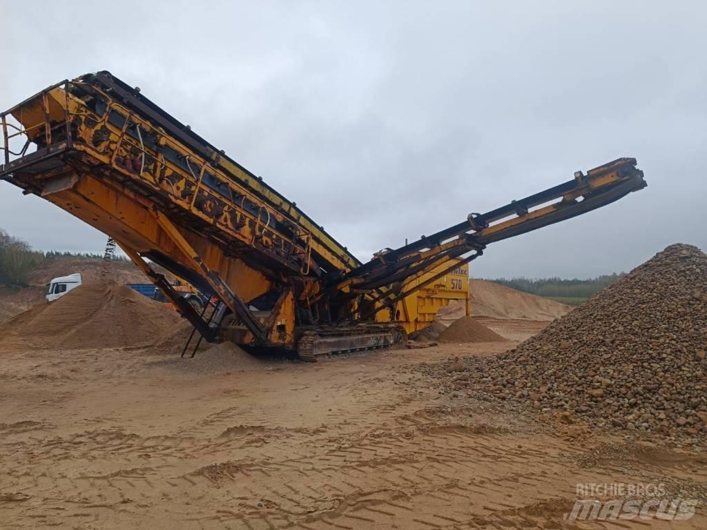 Fintec 570 Мобільні грохоти