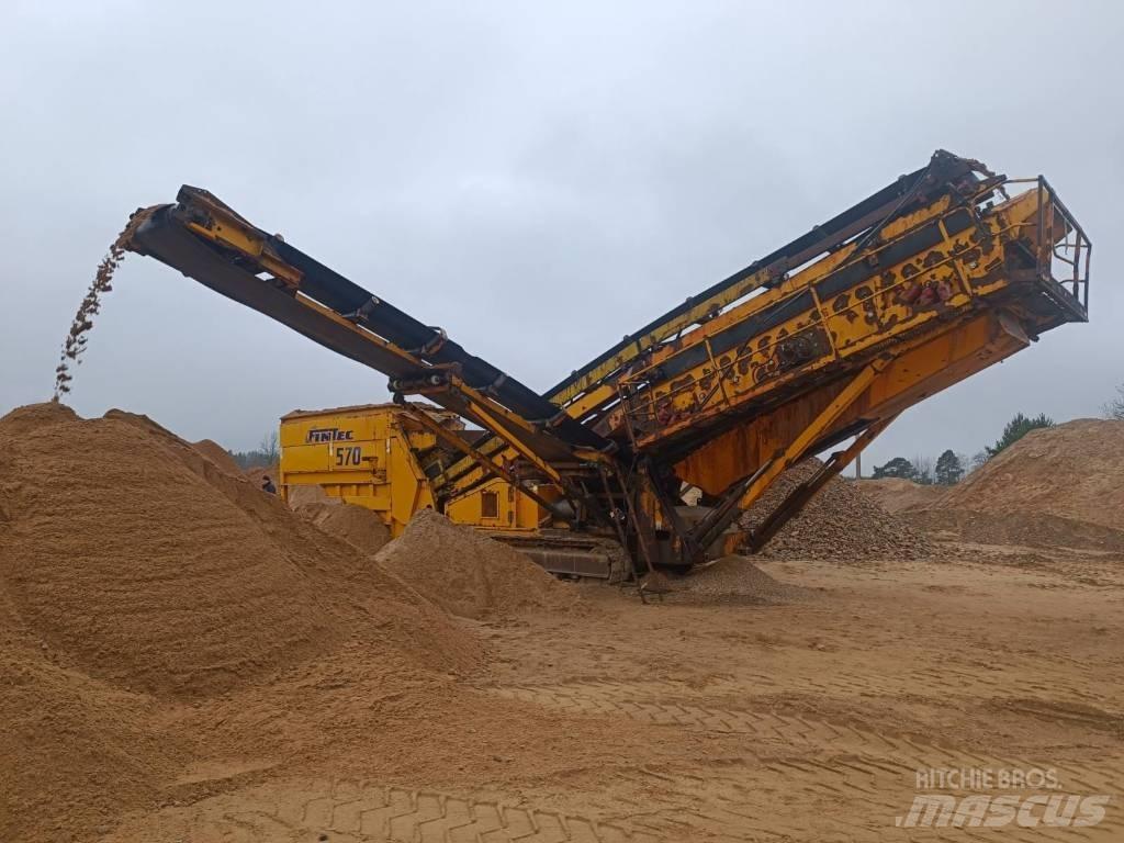 Fintec 570 Мобільні грохоти