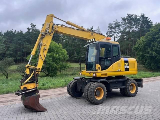 Komatsu PW 160 ES-7K Колісні екскаватори