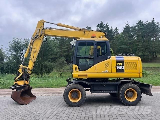 Komatsu PW 160 ES-7K Колісні екскаватори