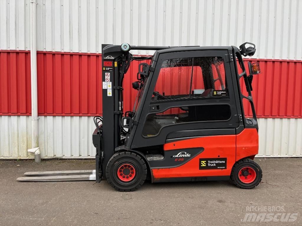 Linde E 25 Електронавантажувачі