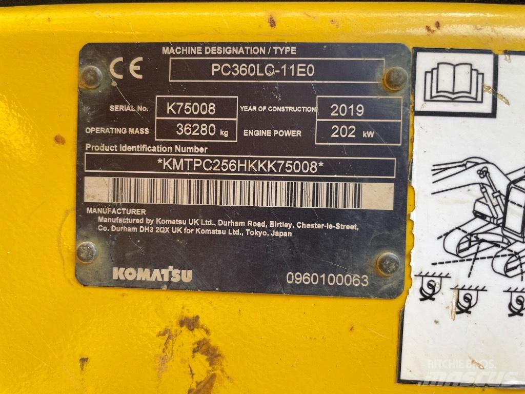 Komatsu PC 360 LC-11 Гусеничні екскаватори