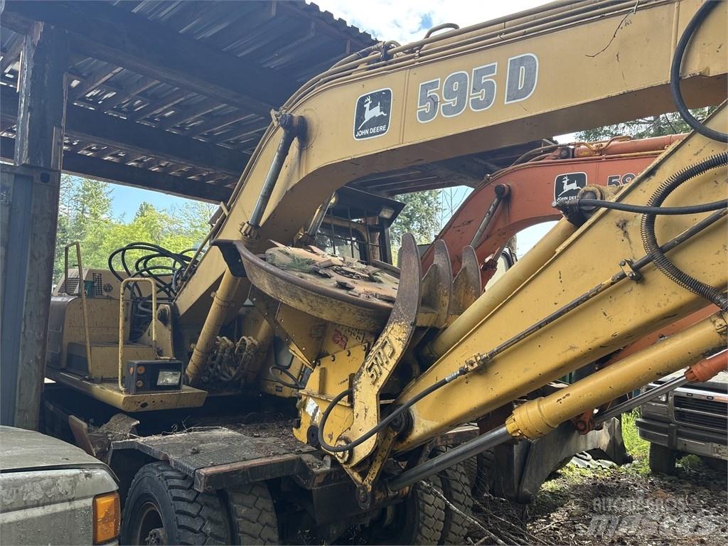 DEERE 595D Колісні екскаватори