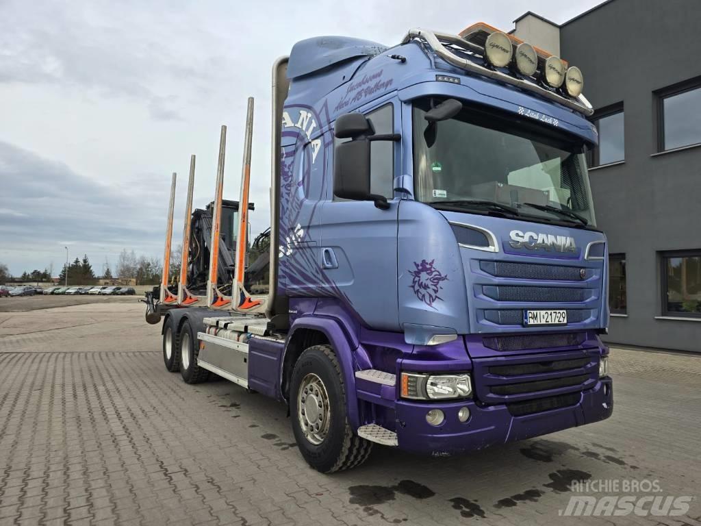Scania R 580 Лісовози