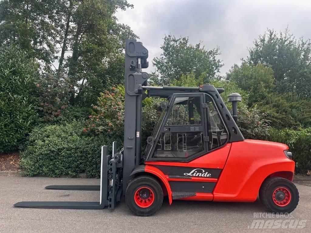 Linde H 80 D-02/1100 Дизельні навантажувачі