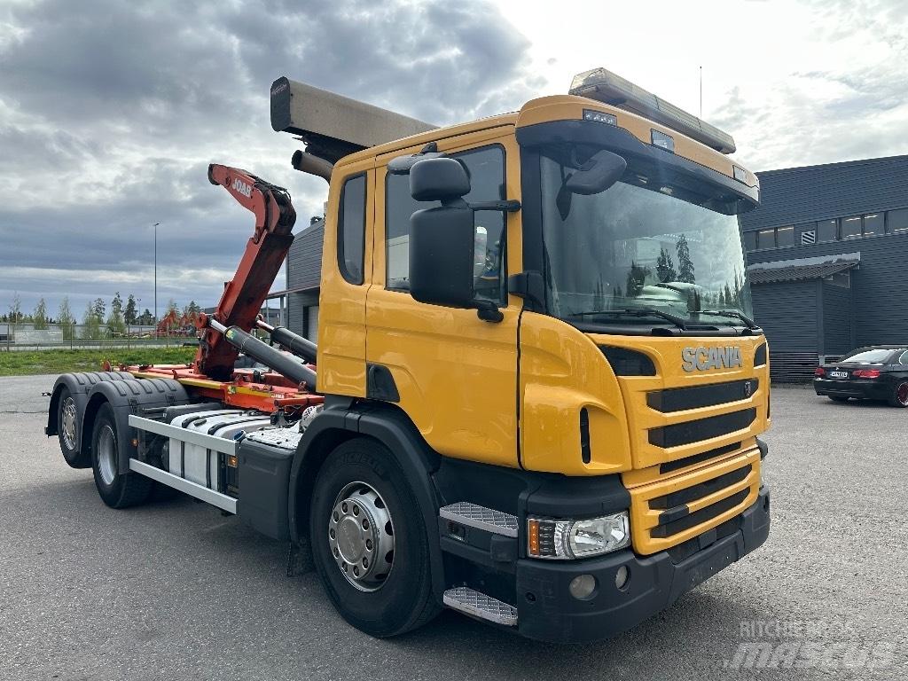 Scania P370 6x2*4 Вантажівки з гаковим підйомом
