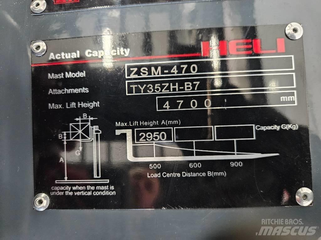 Heli CPCD 35 KU17G3 Дизельні навантажувачі