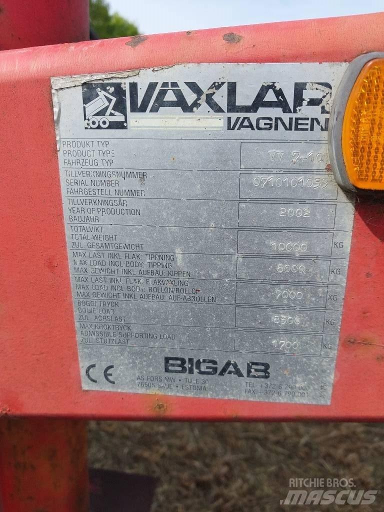 Bigab 7-10 Гакові причепи